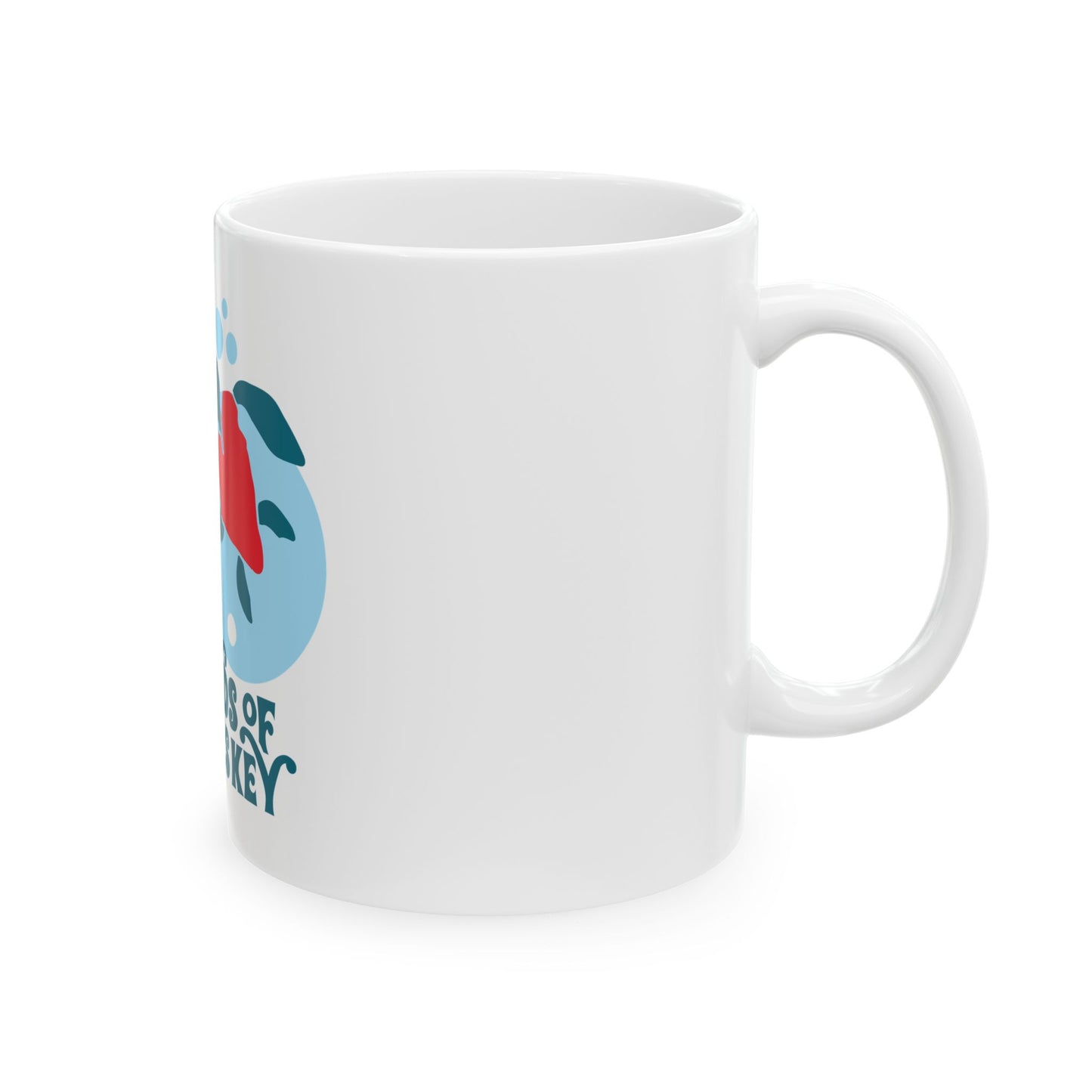 Friends of Lovers Key Ceramic Mug - 11oz | Perfect Gift for Nature Lovers