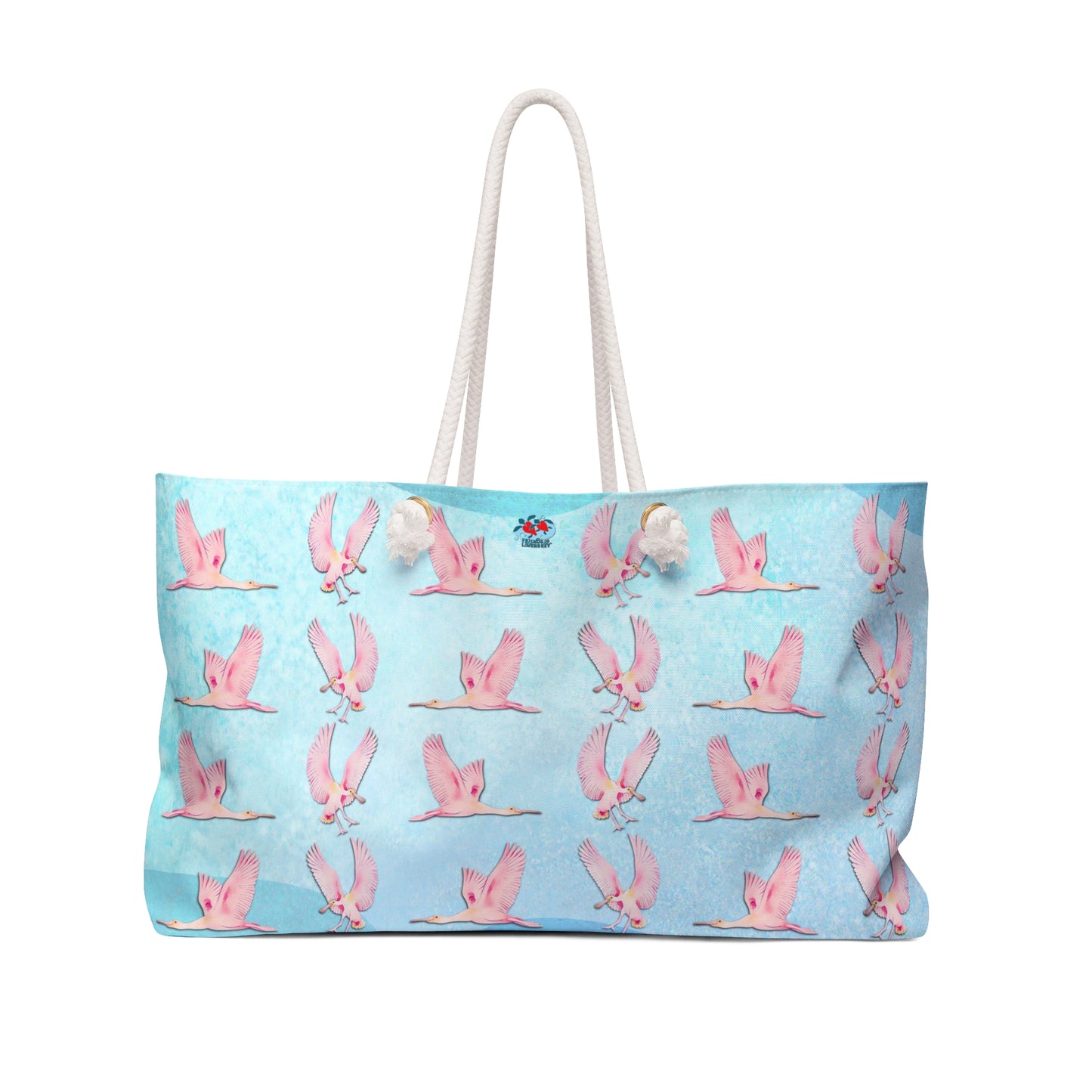 Friends of Lovers Key Weekender Bag - Roseate Spoonbill