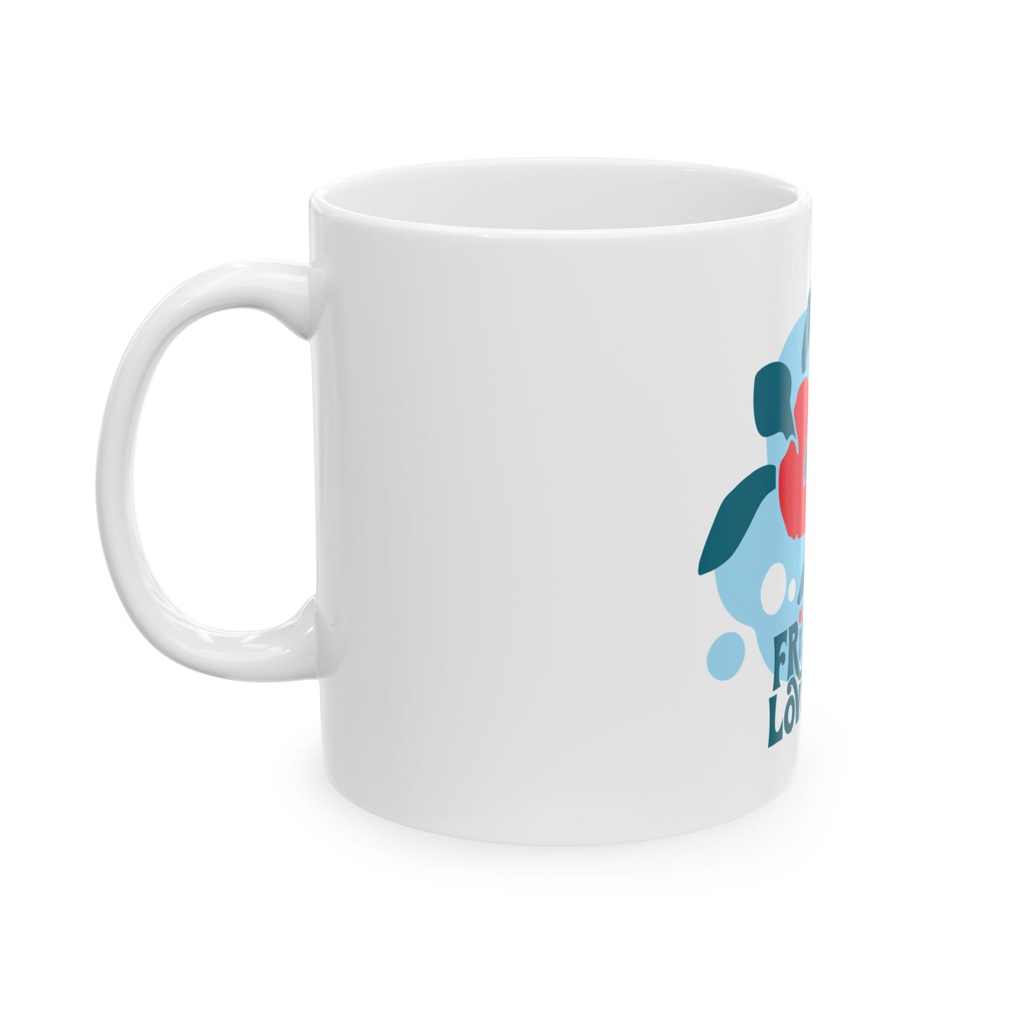 Friends of Lovers Key Ceramic Mug - 11oz | Perfect Gift for Nature Lovers