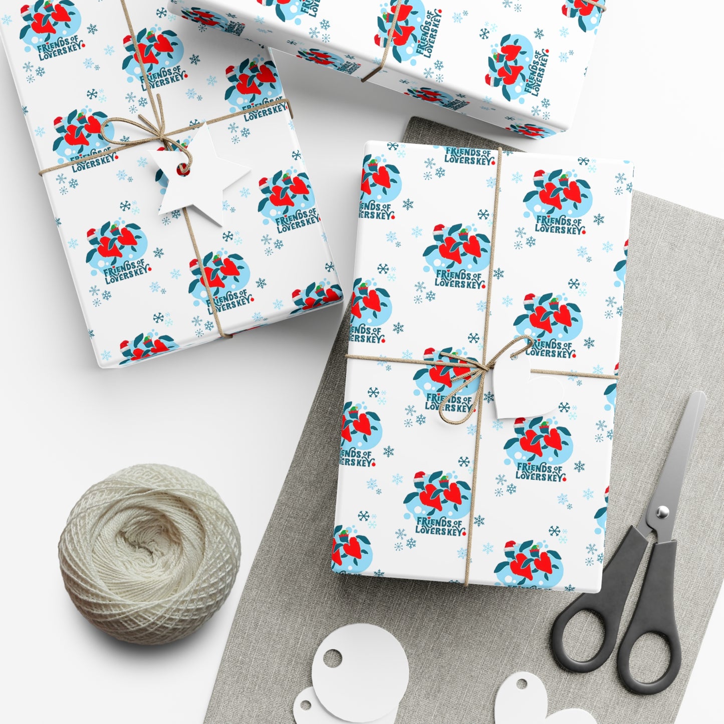 Holiday - Friends of Lovers Key Wrapping Paper