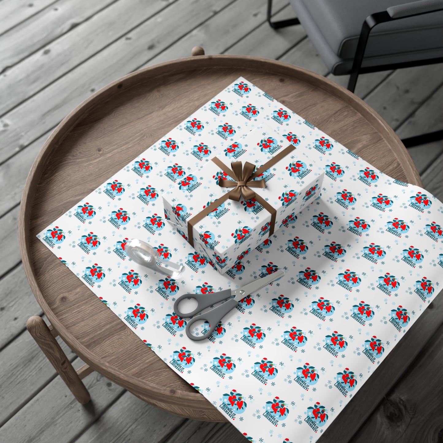 Holiday - Friends of Lovers Key Wrapping Paper