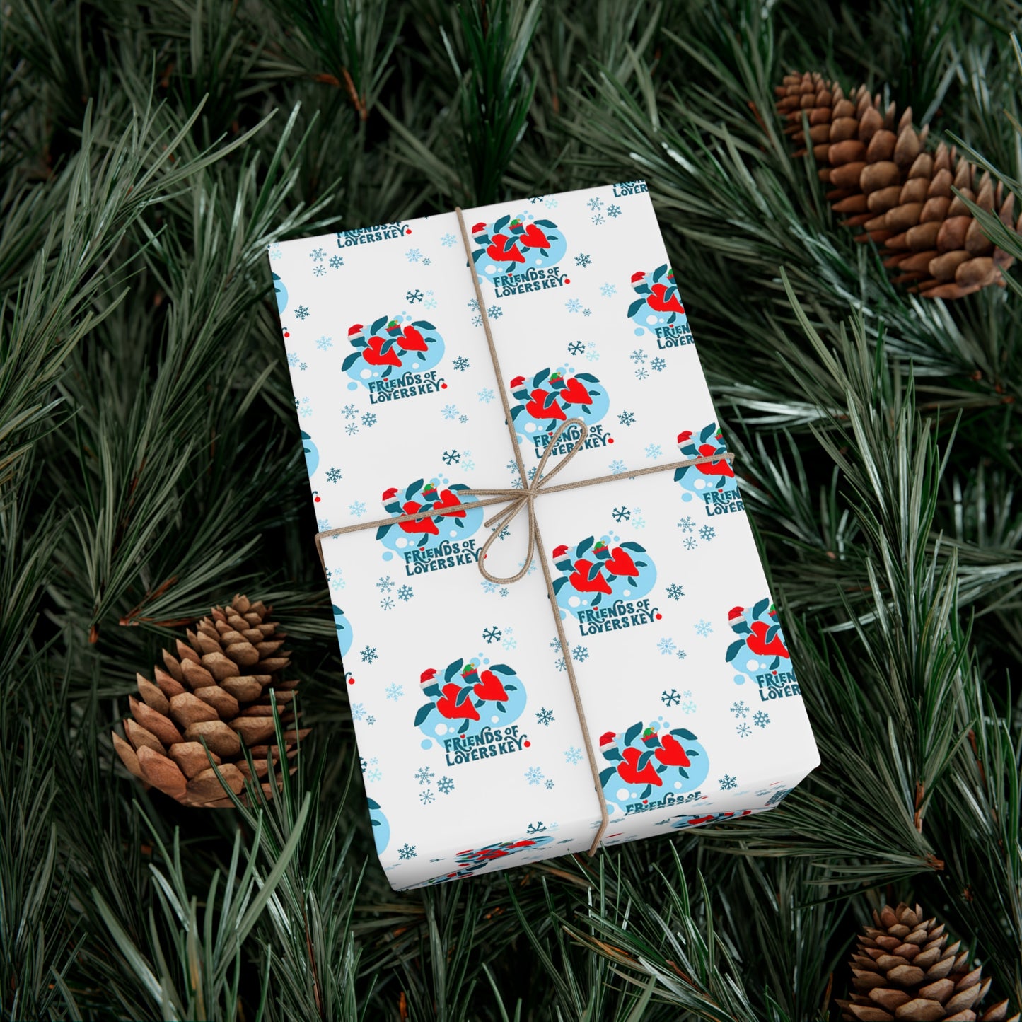 Holiday - Friends of Lovers Key Wrapping Paper