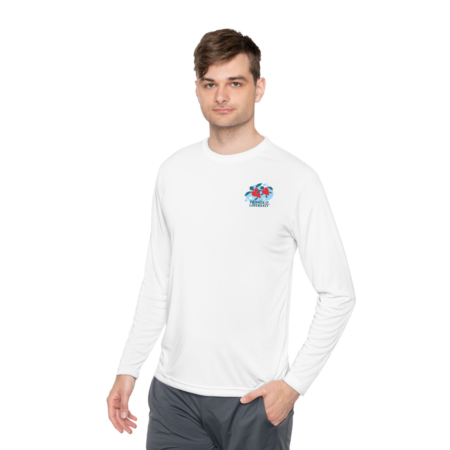 Friends of Lovers Key Unisex Lightweight Long Sleeve Tee
