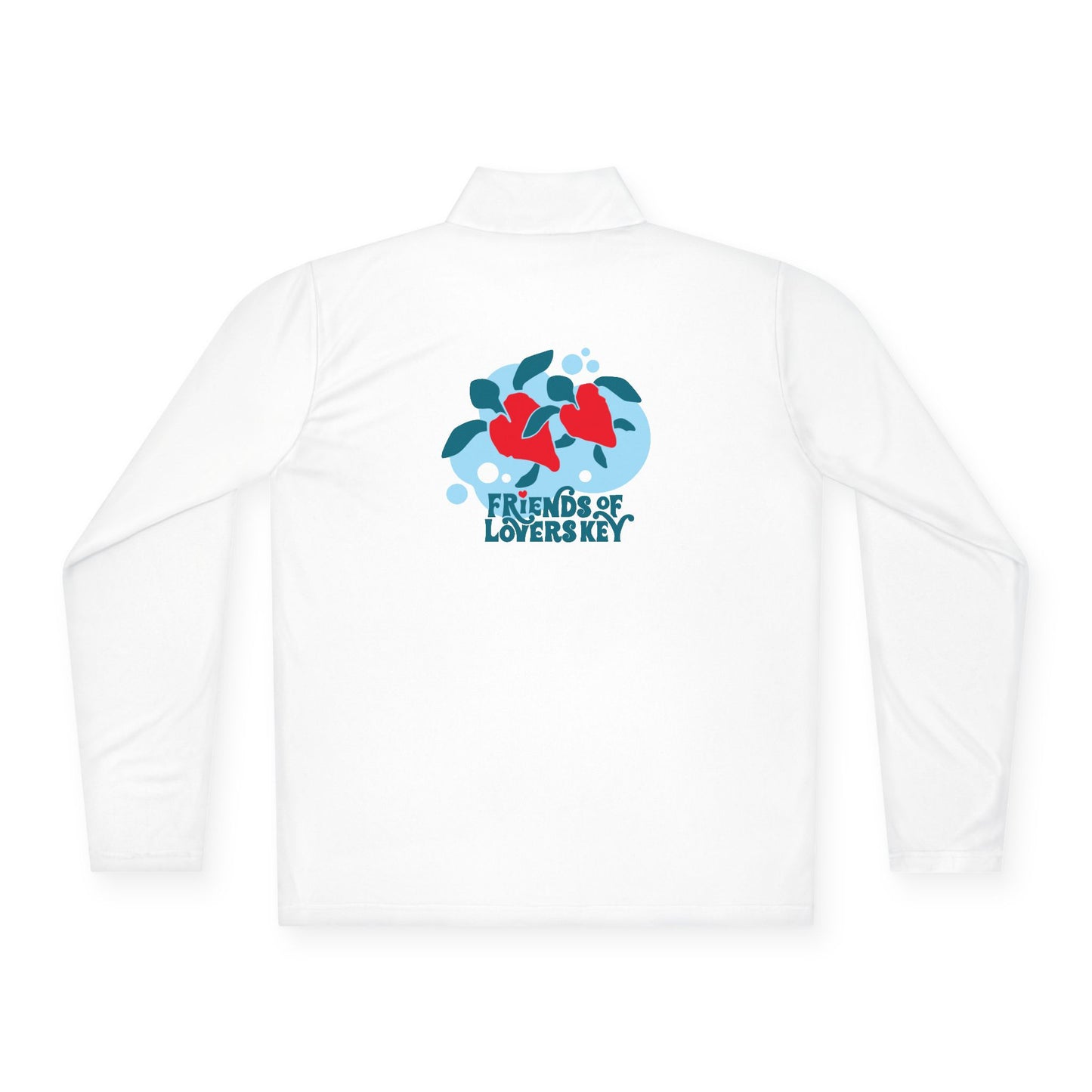 Friends of Lovers Key Logo, Unisex Quarter-Zip Pullover