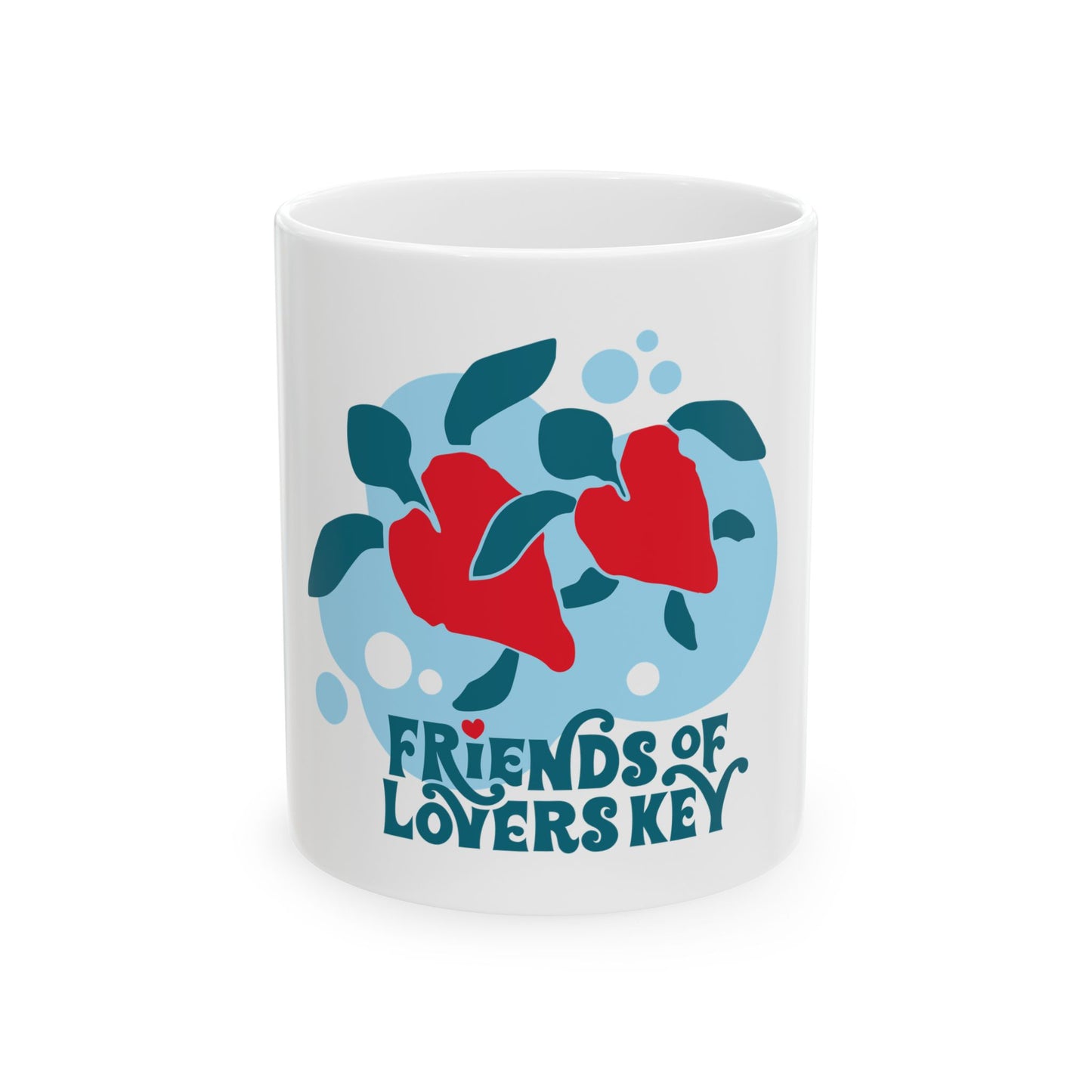 Friends of Lovers Key Ceramic Mug - 11oz | Perfect Gift for Nature Lovers