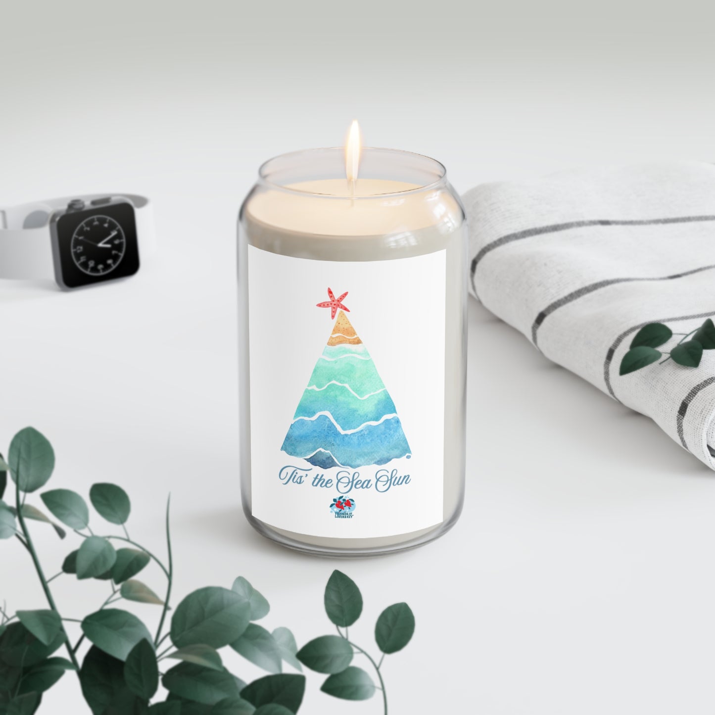 Holiday - Friends of Lovers Key Tis the Sea Sun Soy Candles